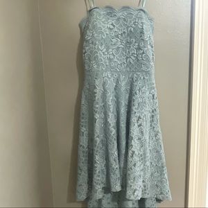Size 9. City Studios Teal Strapless Homecoming Dress. Absolutely Gorgeous.